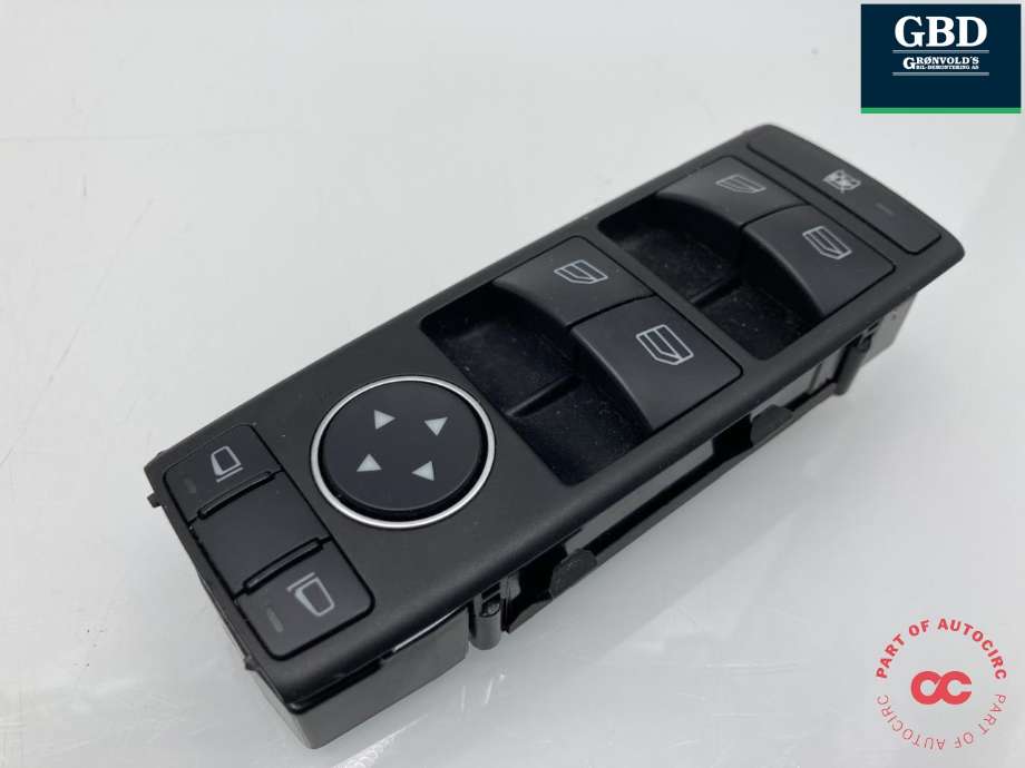 Bryter ruteheis førerdørspanel til Mercedes GLA 2014-2020 (X156) (X156) (A 166 905 43 00 9107|DCA166 905 43 00|)