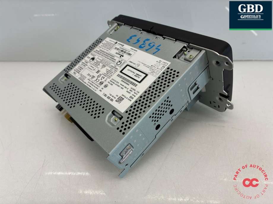 Bilstereo navigasjon spiller til VW Caddy 2015-2020 (Type III, Fase 3) (1K8 035 150 L|)