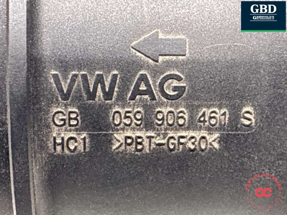 Luftmengde/luftmassemåler til Audi Q7 2015-->> (Type II)  (059 906 461 S|)