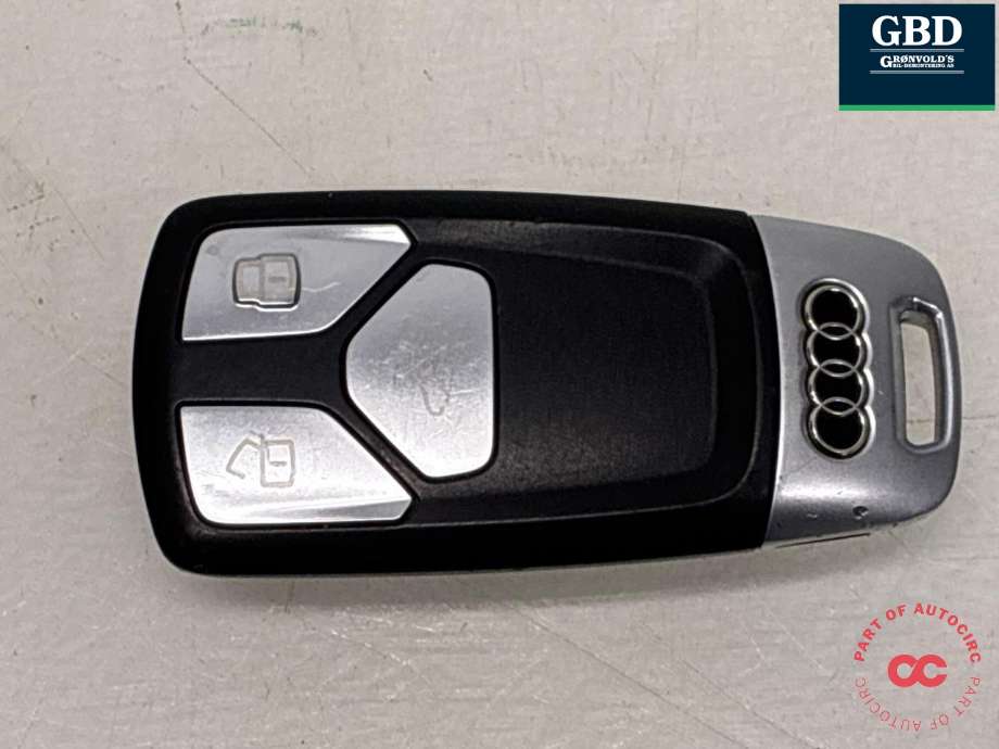 Nøkkel til Audi Q7 2015-->> (Type II) (4M0 959 754 CR TKE|4M0 959 754 AM TKE|)