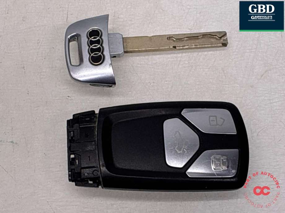 Nøkkel til Audi Q7 2015-->> (Type II) (4M0 959 754 CR TKE|4M0 959 754 AM TKE|)