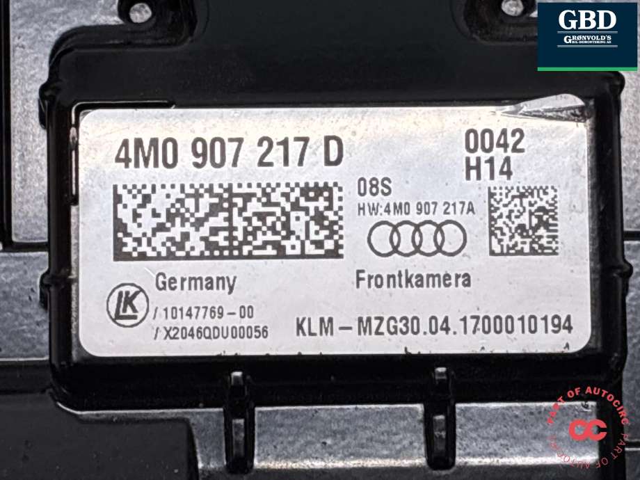 Kamera til Audi Q7 2015-->> (Type II) (4M0 907 217 G|4M0 907 217 D|)
