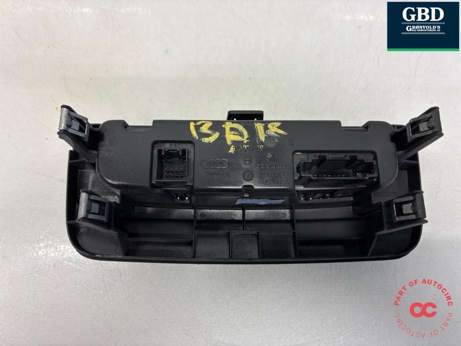 Varmeapparat betjening bak til Audi Q7 2015-->> (Type II)  (8W0 919 158|8W0 919 158    SWI|8W0 919 158 C  SWI)