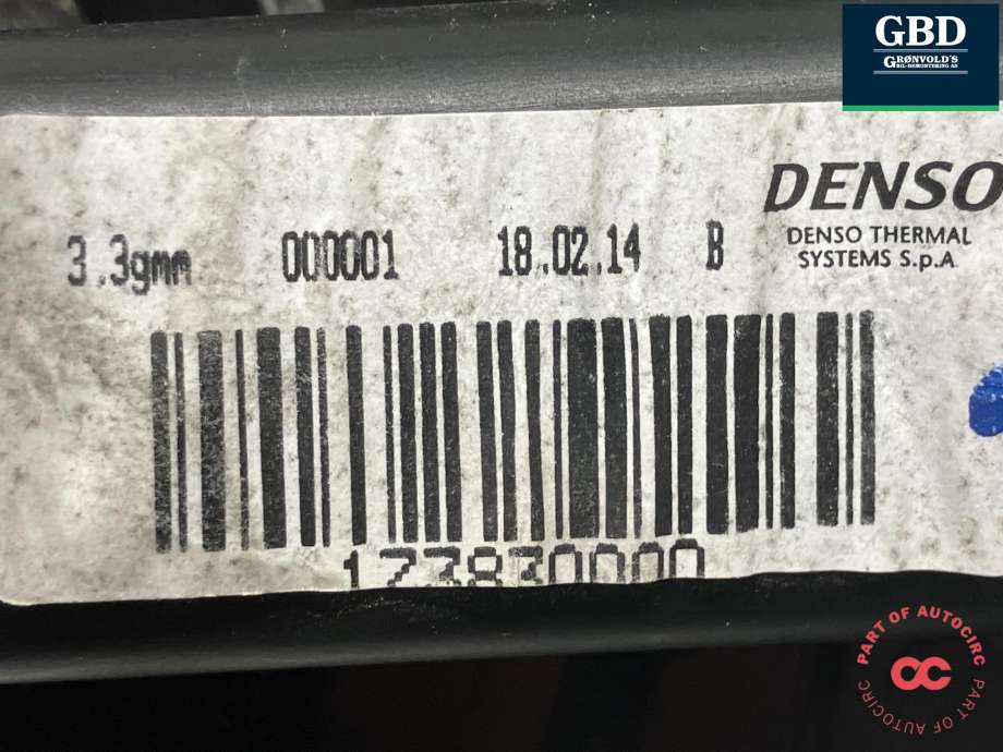 Varmeapparat motor til Renault Kangoo 2008-2021 (Type II) (DENSO|7701068992|173830000|)