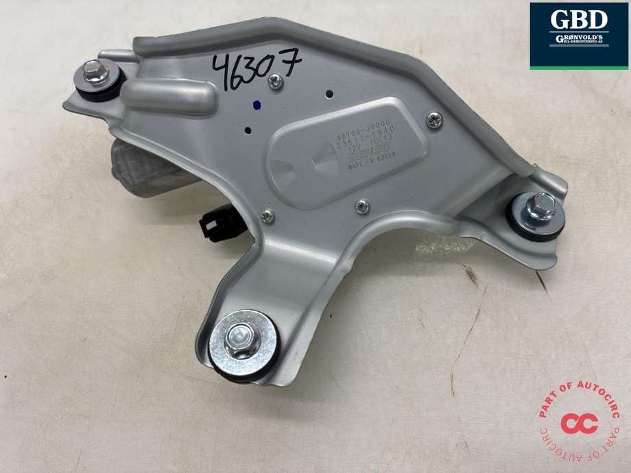 Viskermotor bakrute til Hyundai Kona 2021-2023 (Type I, Fase 2) (98700J9000|98700-J9000|03511-1940)
