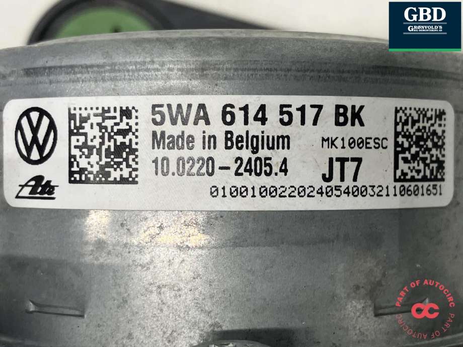 ABS sentral til VW Golf VIII 2020-->> (ATE|5WA 614 517 BM BEF|5WA 614 517 BK|10.0220-2405.4)