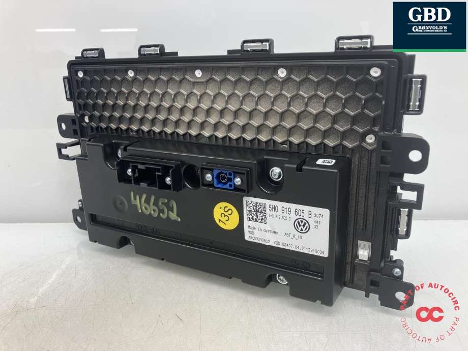 Bilstereo navigasjon skjerm til VW Golf VIII 2020-->> (5H0 919 605 B|A3C03292802|)
