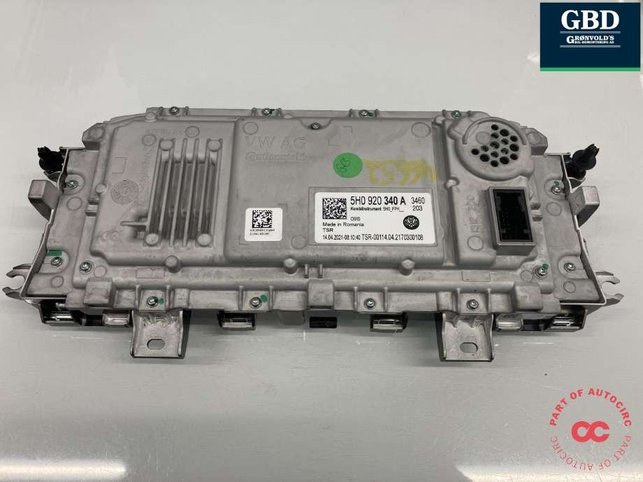 Instrumentpanel til VW Golf VIII 2020-->>  (5H0 920 340 A|A3C0505131000|)