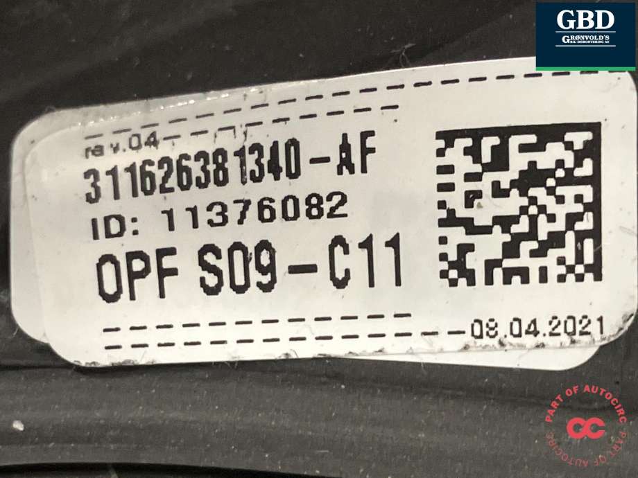 Ratt til VW Golf VIII 2020-->> (5H0 419 089 EP|5H0 419 089 GA VDH|5H0 419 089 EP VDH)