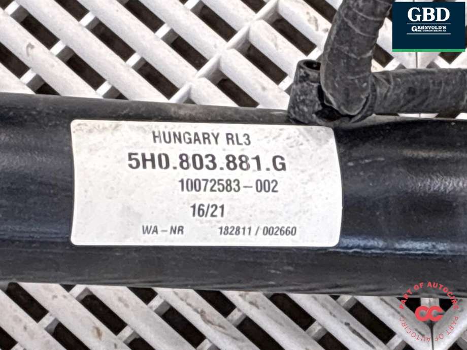 Hengerfeste til VW Golf VIII 2020-->> (5H0 803 881 K|5H0 803 881 G|)