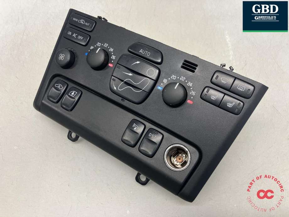 Varmeapparat betjening til Volvo XC90, 2002-2006 (Type I, Fase 1)  (ALPS|30746024)