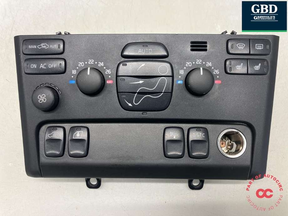Varmeapparat betjening til Volvo XC90 2002-2006 (Type I, Fase 1)  (ALPS|30746024|8697137|M839DA0-0057)