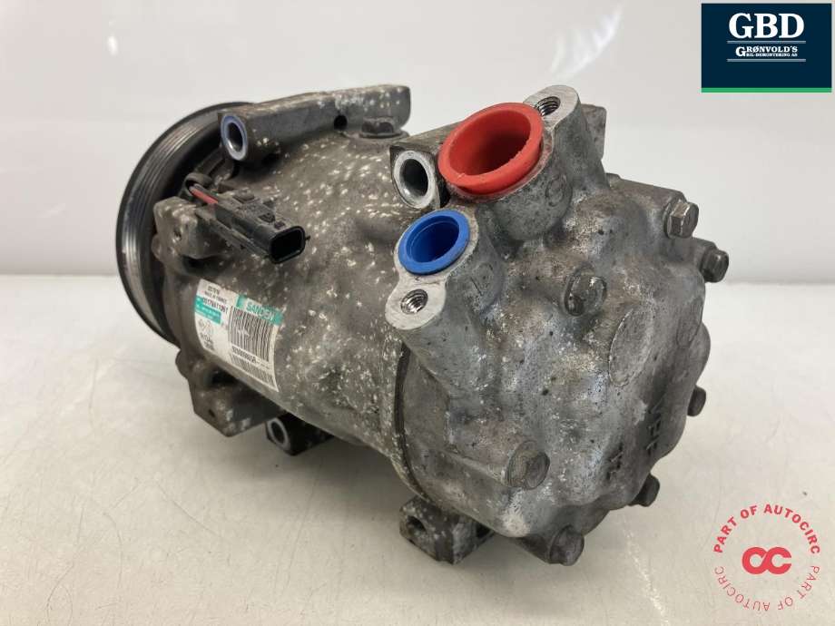 Aircondition kompressor til Nissan Qashqai 2010-2014 (Type I, Fase 2)  (SANDEN|2763000Q3J|926009865R|)