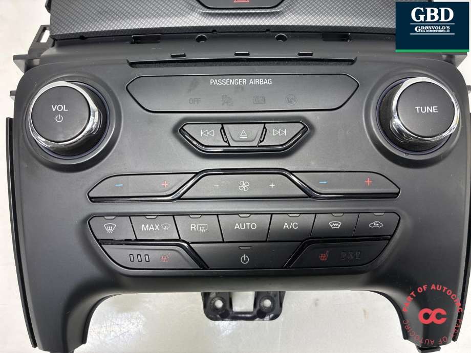Varmeapparat betjening til Ford Ranger / Ranger Raptor 2015-2022  (2306714|EB3T-18E245-FNSMRI|EB3T-18E245)