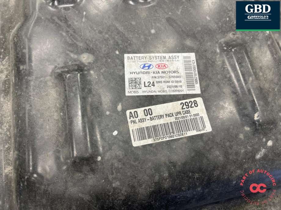 Batteripakke elbil til Hyundai Ioniq Electric 2019-->> (Fase 2) (37501G 7650|)