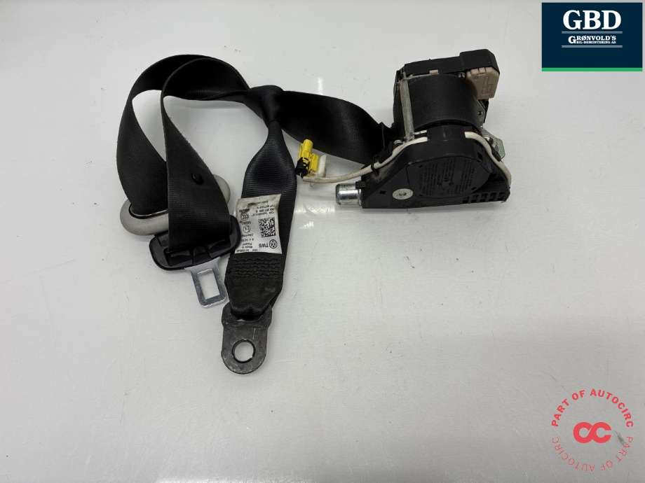 Sikkerhetsbelte foran venstre til VW Caddy 2010-2015 (Type III, Fase 2)  (2K5 857 805 B|2K5 857 805 B  RYV|)