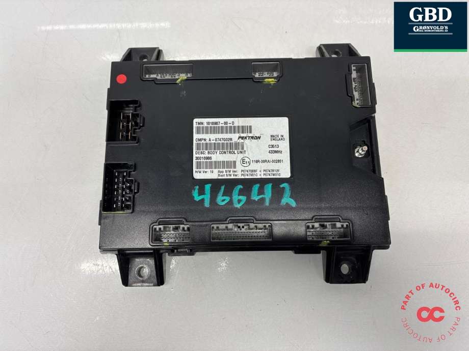 Styreenhet comfort (BCM) til Tesla Model S, 2013-2016 (Fase 1)  (1010907-00-G)