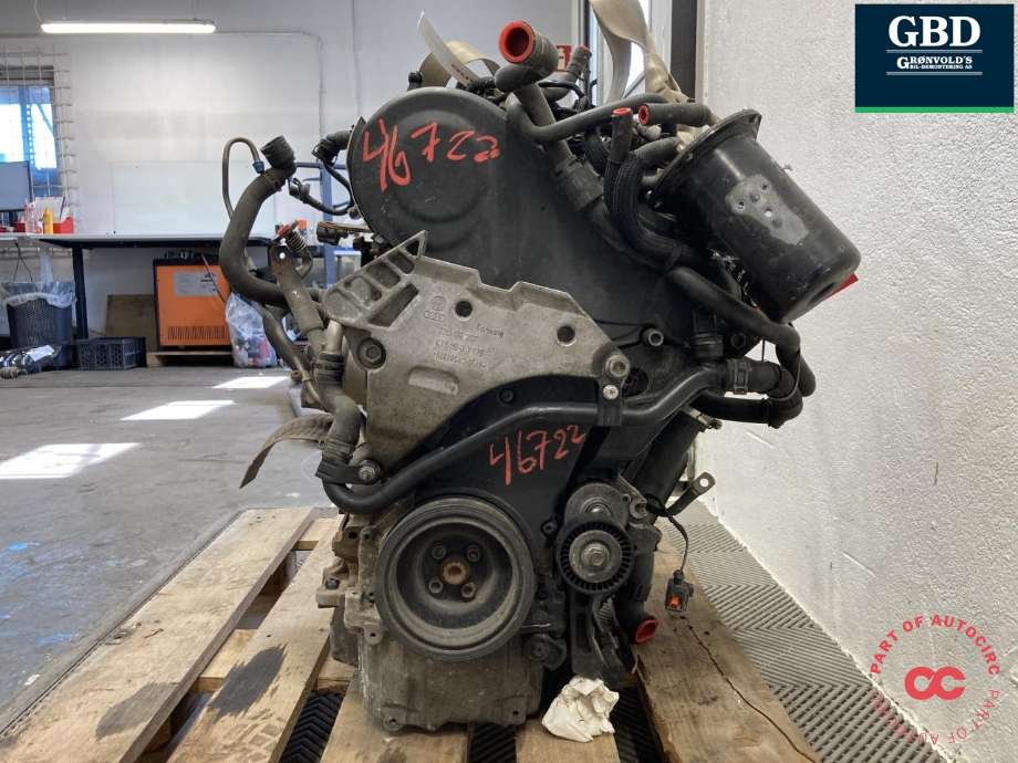 Motor diesel til VW Tiguan 2011-2016 (Type I, Fase 2) (CFFD|03L 100 090 J|03L 100 090 JX)