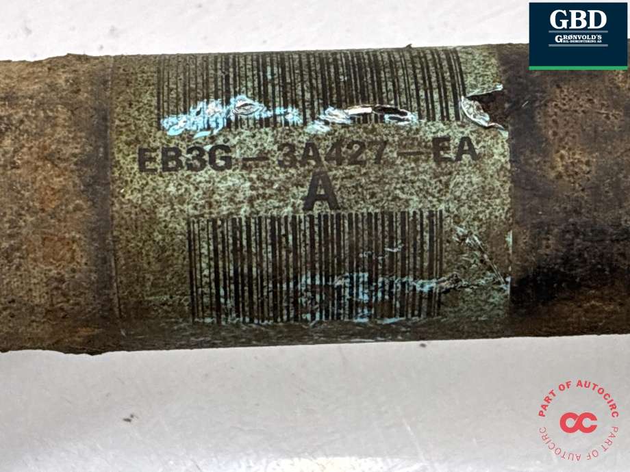 Drivaksel høyre foran, diesel/automat til Ford Ranger / Ranger Raptor 2015-2022 (2124797|EB3G-3A427-EA|)