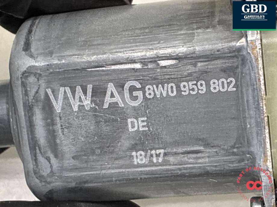 Window Lifter Left Rear til Audi Q7 2015-->> (Type II)  (8W0 959 802|0 130 822 704)