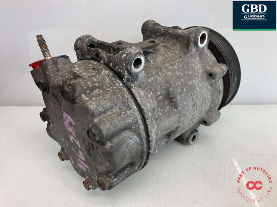 Aircondition kompressor til Peugeot 508 2011-2014 (Type I, Fase 1)  (SANDEN|98 228 268 80|96 712 167 80|)