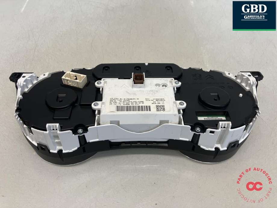 Instrumentpanel til Peugeot 508 2011-2014 (Type I, Fase 1)  (98 248 421 80|96 751 671 80|96 659 660 80)