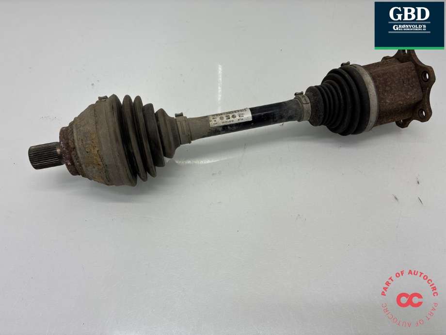 Drivaksel venstre foran, diesel/automat til Škoda Superb 2008-2015 (Type II) (1K0 407 271 KB|1K0 407 763 X|)