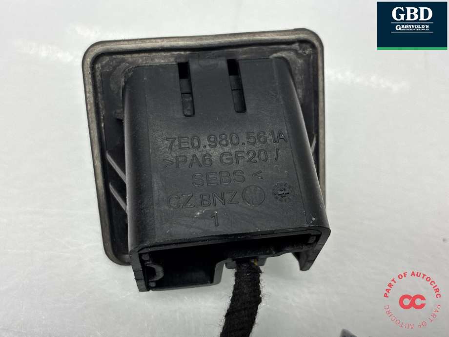 Parkeringskamera bak til VW Transporter / Caravelle 2015-2019 (T6) (T6) (7E0 980 121|7E0 980 561 A|)