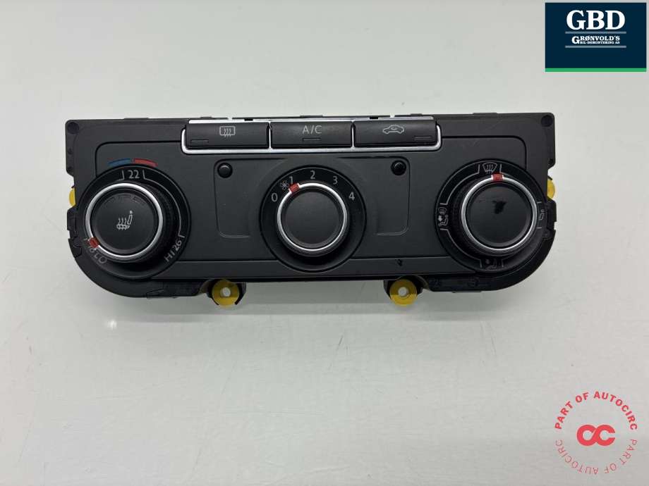 Varmeapparat betjening til VW Transporter / Caravelle, 2015-2019 (T6) (T6) (7E0 907 047 AF)