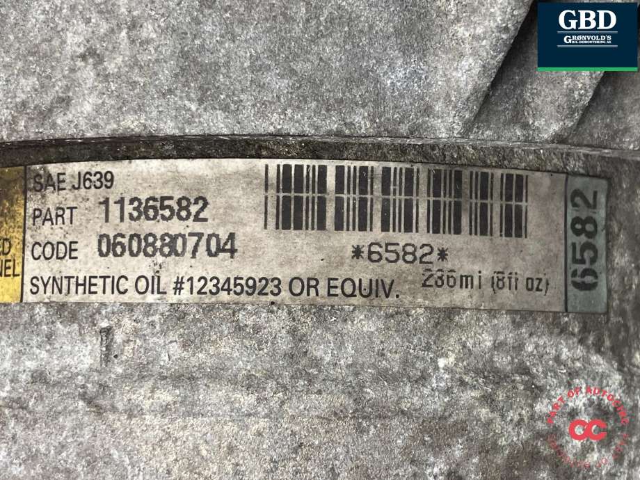 Aircondition kompressor til Chevrolet Tahoe 1996-2000 (Type I) (89019367|)