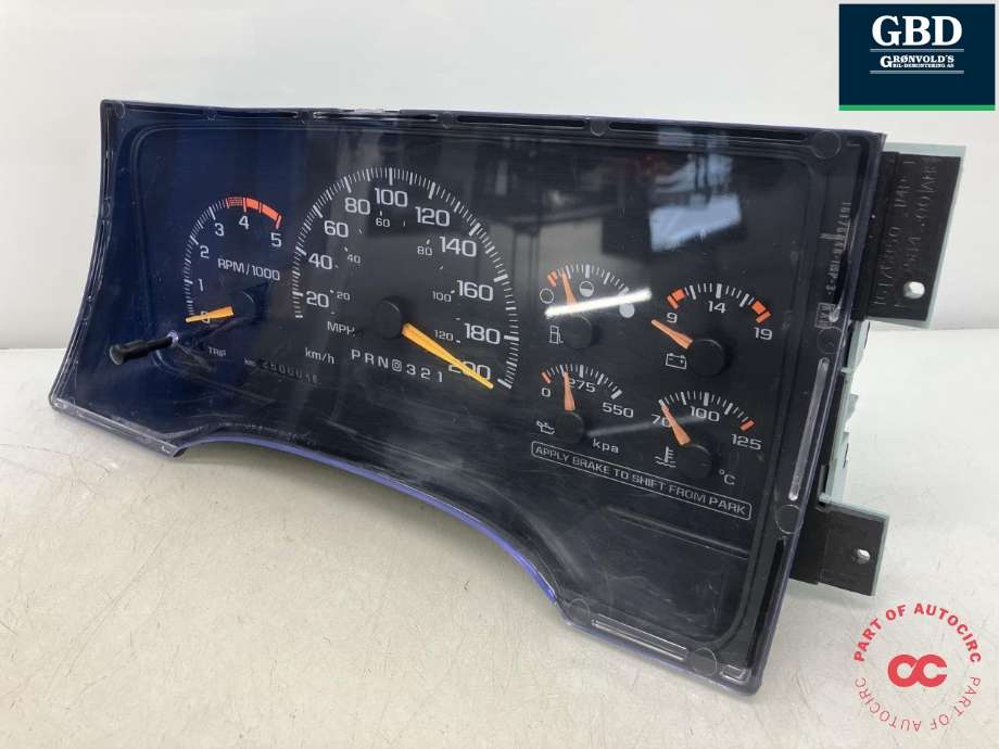 Instrumentpanel til Chevrolet Tahoe 1996-2000 (Type I) (16185764|)