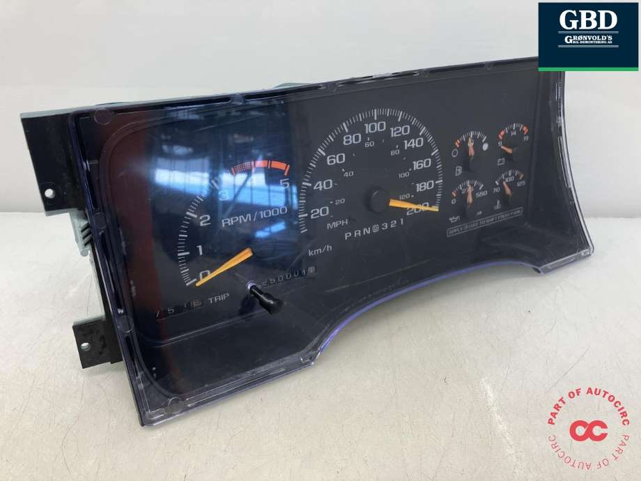 Instrumentpanel til Chevrolet Tahoe 1996-2000 (Type I) (16185764|)