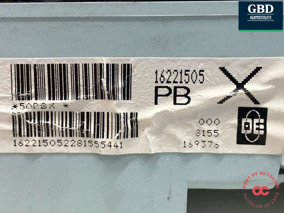 Instrumentpanel til Chevrolet Tahoe 1996-2000 (Type I) (16185764|)