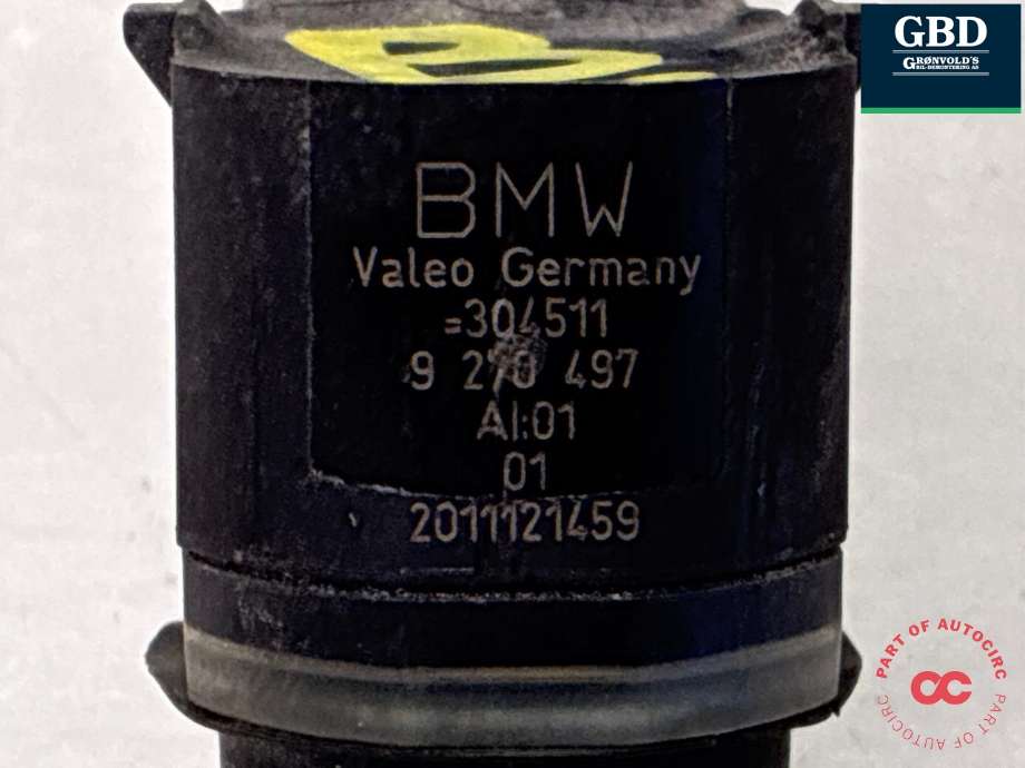 Parkeringssensor bak til BMW 5-Serie 2010-2017 (F10/F11) (F10/F11) (66 20 9 233 034|9270 497|)