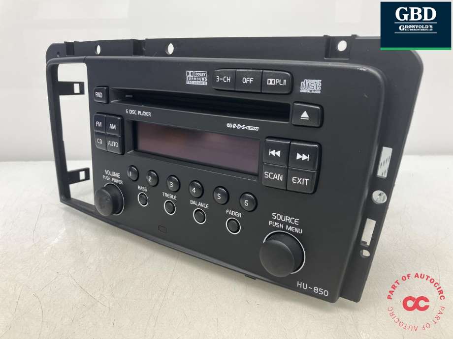 Bilstereo til Volvo XC70, 2005-2007 (Type I, Fase 2)  (36050125)