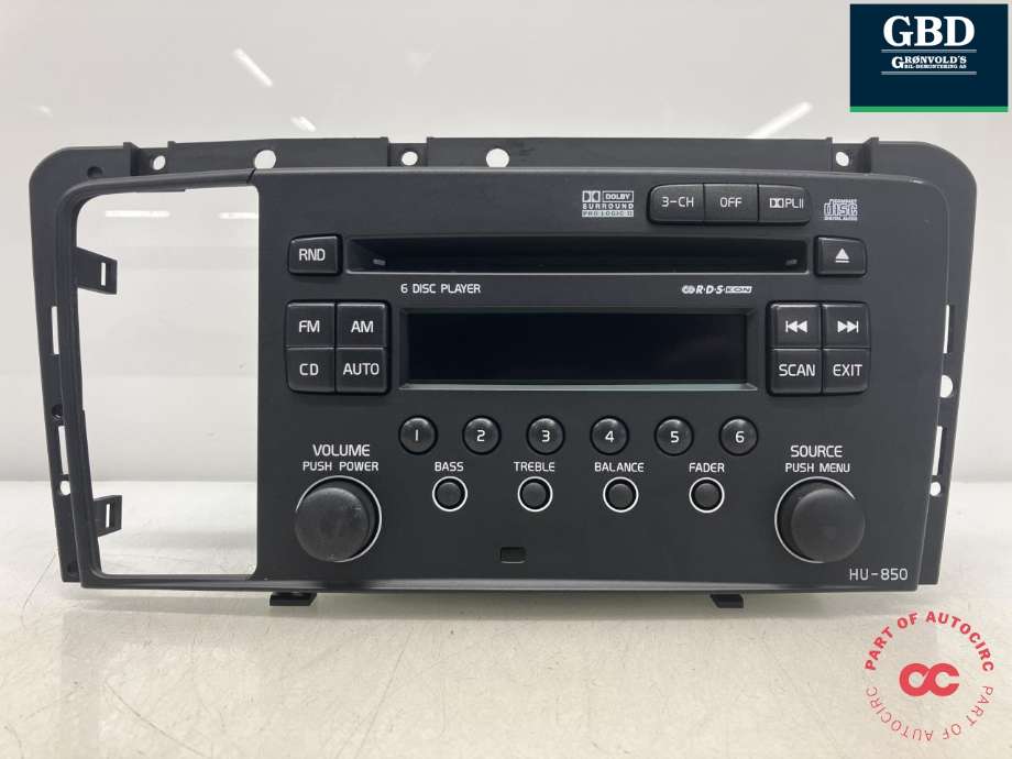 Bilstereo til Volvo XC70 2005-2007 (Type I, Fase 2)  (36050125|30745813|)
