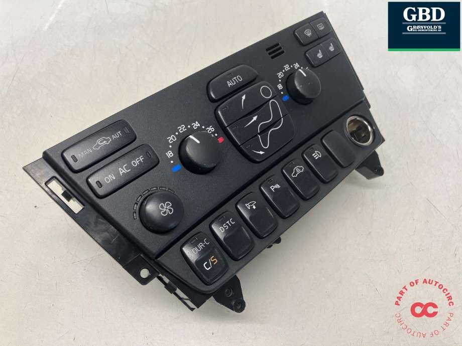 Varmeapparat betjening til Volvo XC70 2005-2007 (Type I, Fase 2) (30746022|8697140|)
