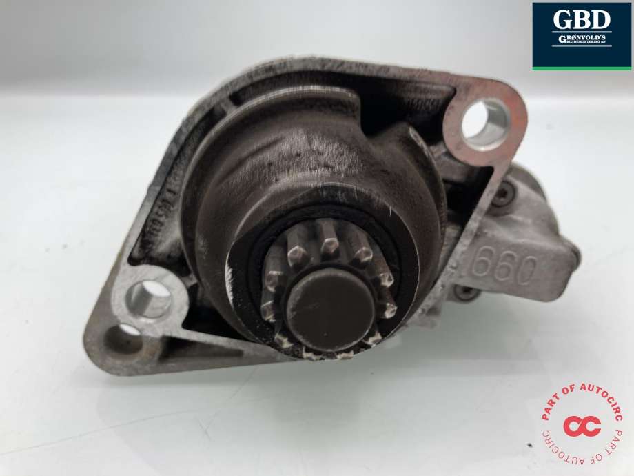 Starter diesel til VW Caddy 2010-2015 (Type III, Fase 2) (02Z 911 024 K|02Z 911 024 KX|02Z 911 023 NX)