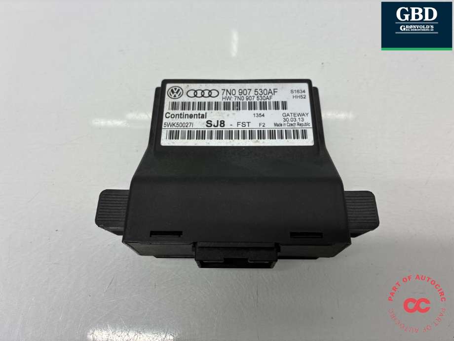 Styreenhet diverse til VW Caddy 2010-2015 (Type III, Fase 2) (7N0 907 530 BH Z00|7N0907530AF|)