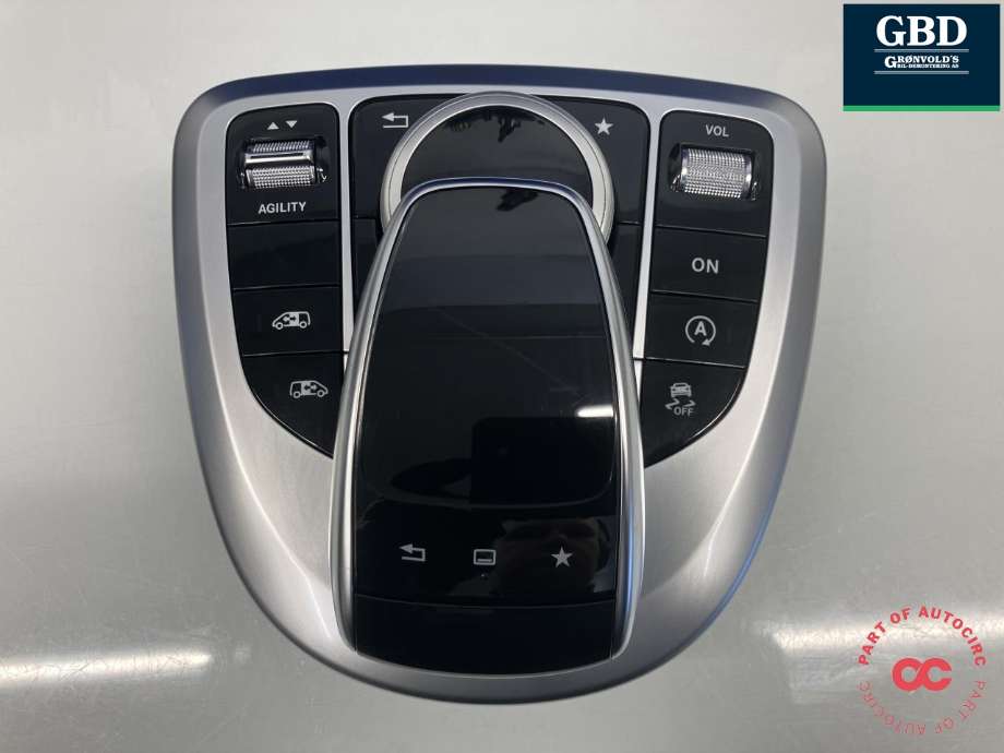 Bilstereo navigasjon betjeningspanel til Mercedes V-Klasse 2014-->> (W447) (W447) (A 447 900 02 08  9J01|A 447 900 94 03  9J01|A 205 902 51 03| A 205 900 80 18)