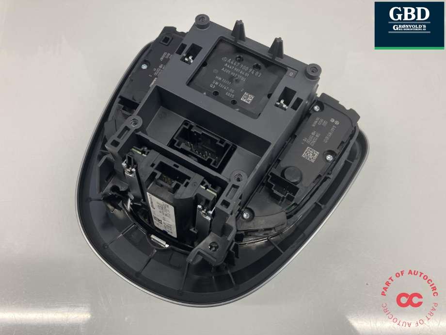 Bilstereo navigasjon betjeningspanel til Mercedes V-Klasse 2014-->> (W447) (W447) (A 447 900 02 08  9J01|A 447 900 94 03  9J01|A 205 902 51 03| A 205 900 80 18)