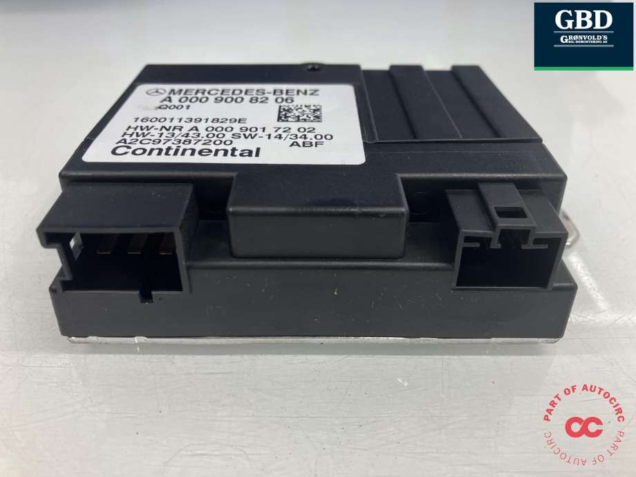 Styreenhet drivstoffpumpe til Mercedes V-Klasse 2014-->> (W447) (W447) (CONTINENTAL|A 000 900 85 09|A 000 900 82 06|A 000 900 97 03| A2C97387200)