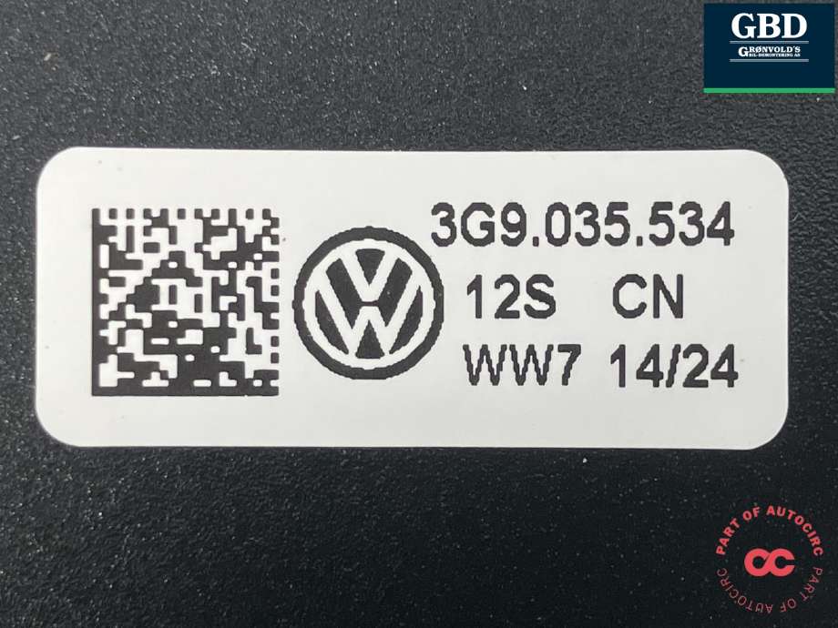 Antenne til Ford Explorer EV 2024-->> (2755127|VWR2KA-19A390-AA|3G9 035 534)