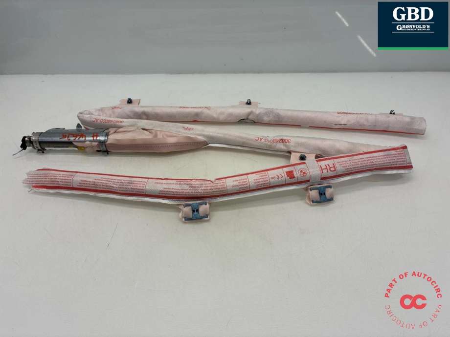 Airbag gardin høyre til BMW 2-Serie, Active/Gran Tourer 2014-->> (F45/F46) (F45/F46) (72 12 7 301 296|308031620-AB|)