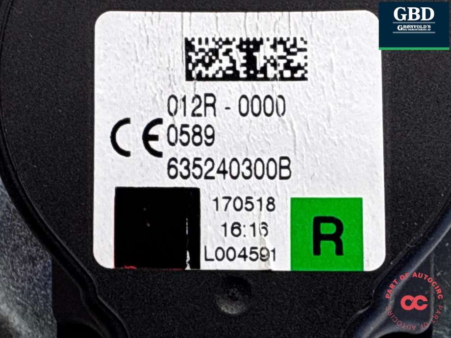 Sikkerhetsbelte foran høyre til BMW 2-Serie, Active/Gran Tourer 2014-->> (F45/F46) (F45/F46) (72 11 7 313 304|635240300B|)