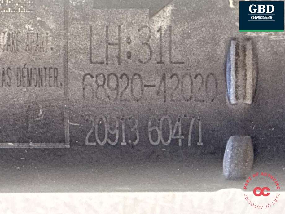 Baklukeåpner motor til Suzuki Across 2020-->>  (T6892-04202|T6892-04202-000|)