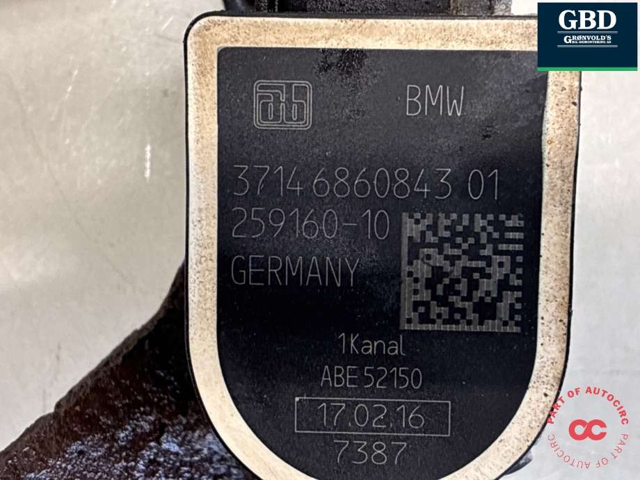 Sensor nivå, venstre bak til BMW 3-Serie 2012-2018 (F30/F31/F34) (F30/F31/F34) (37 14 6 870 000|)