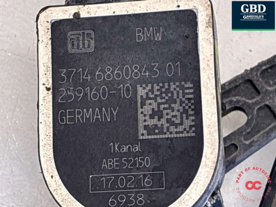 Sensor nivå, venstre foran til BMW 3-Serie 2012-2018 (F30/F31/F34) (F30/F31/F34) (37 14 6 870 000|)