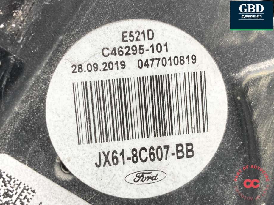Kjølevifte elektrisk til Ford Focus 2018-->> (Type IV) (2213993|JX61-8C607-BB|)