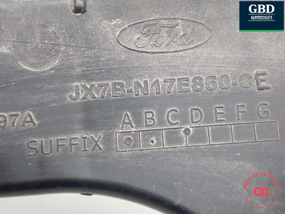 Støtfanger bak feste til Ford Focus 2018-->> (Type IV)  (2362713|JX7B-N17E850-CE|)